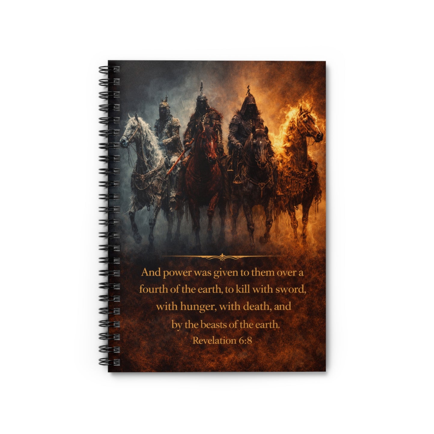 The Four Horsemen – Spiral Study Notebook