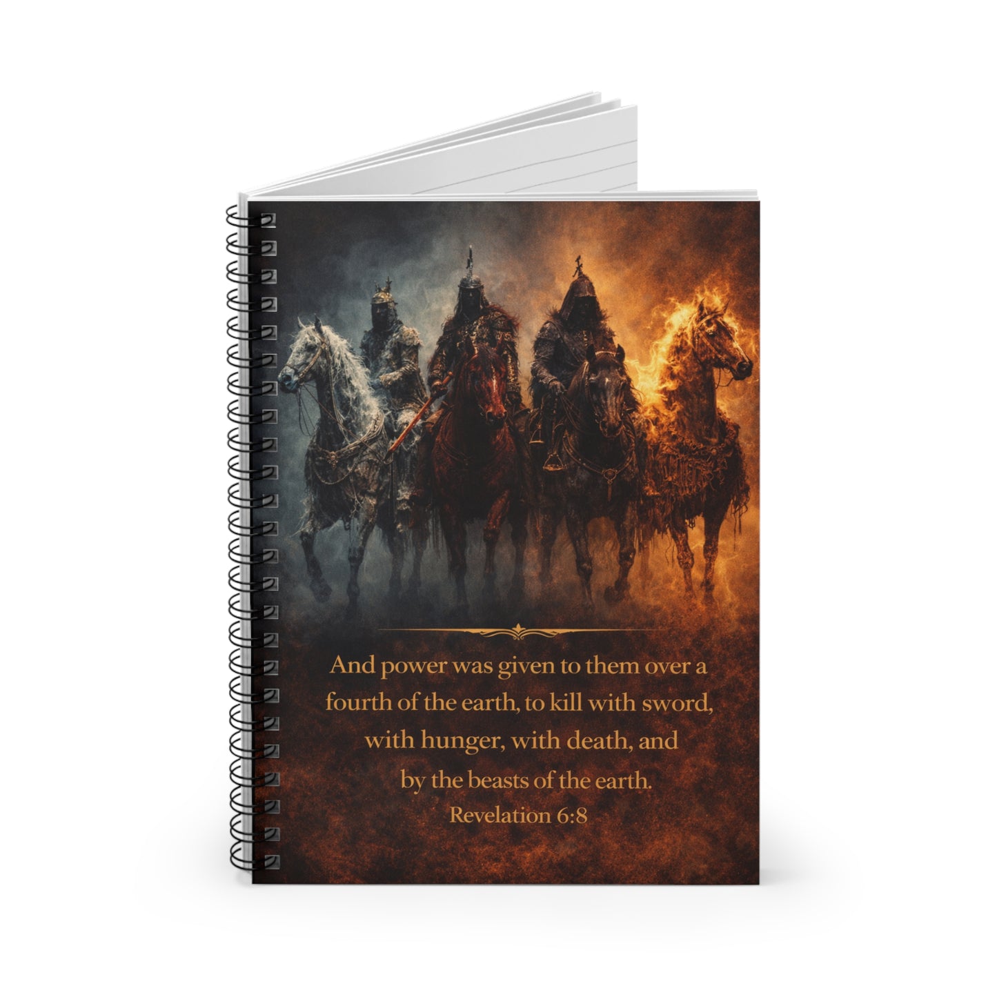 The Four Horsemen – Spiral Study Notebook