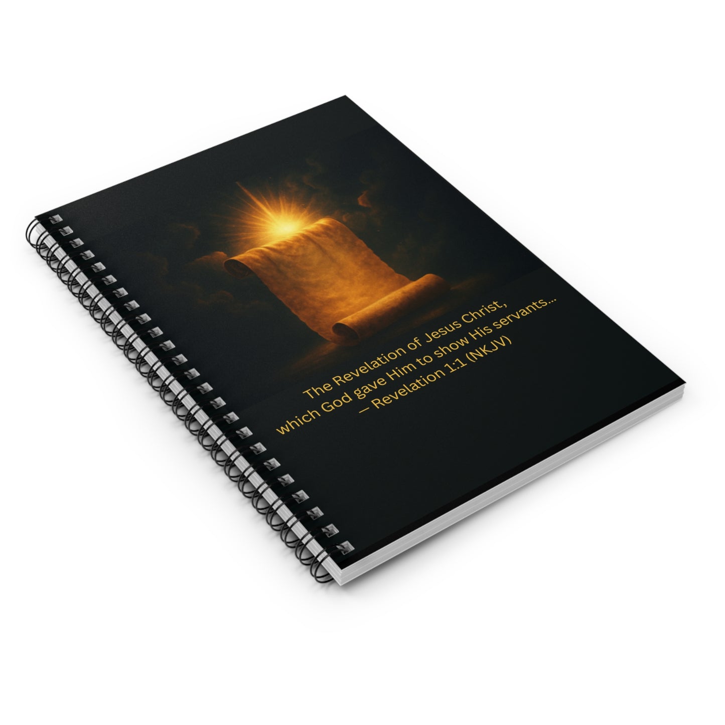 Revelation Unveiled – Spiral Study Notebook