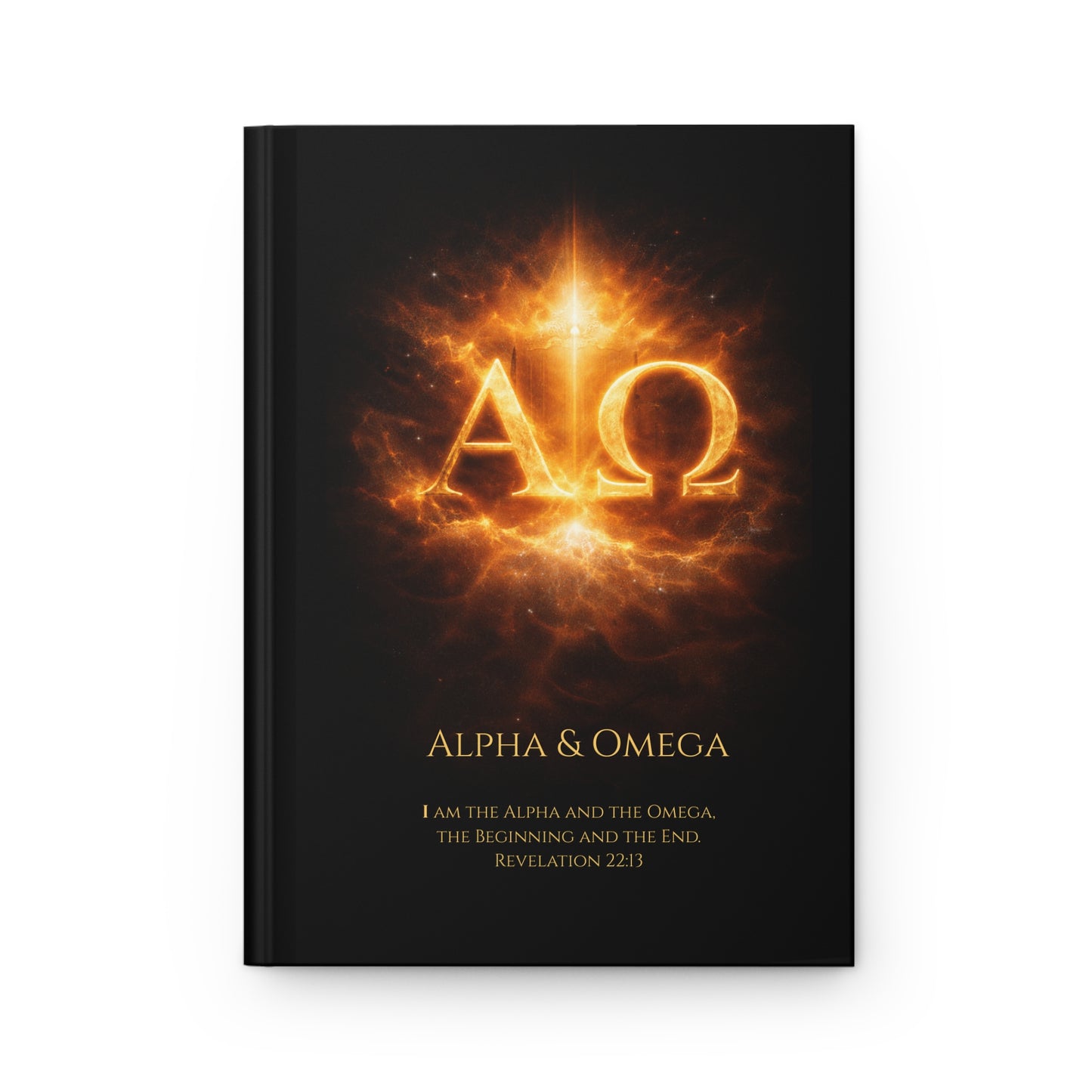 The Alpha and Omega – Matte Hardcover Christian Journal