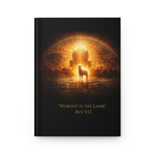 The Lamb on the Throne – Matte Hardcover Christian Journal