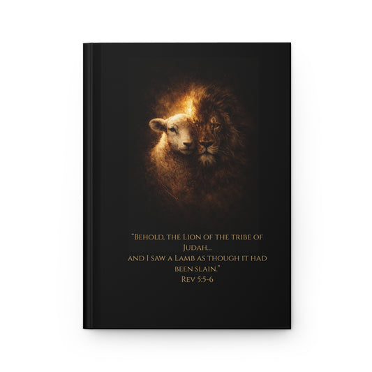 The Lion and the Lamb – Matte Hardcover Christian Journal