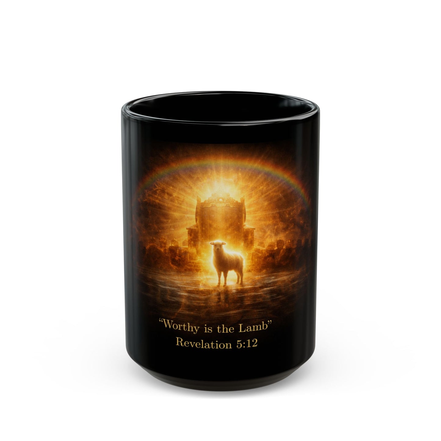The Lamb on the Throne Mug