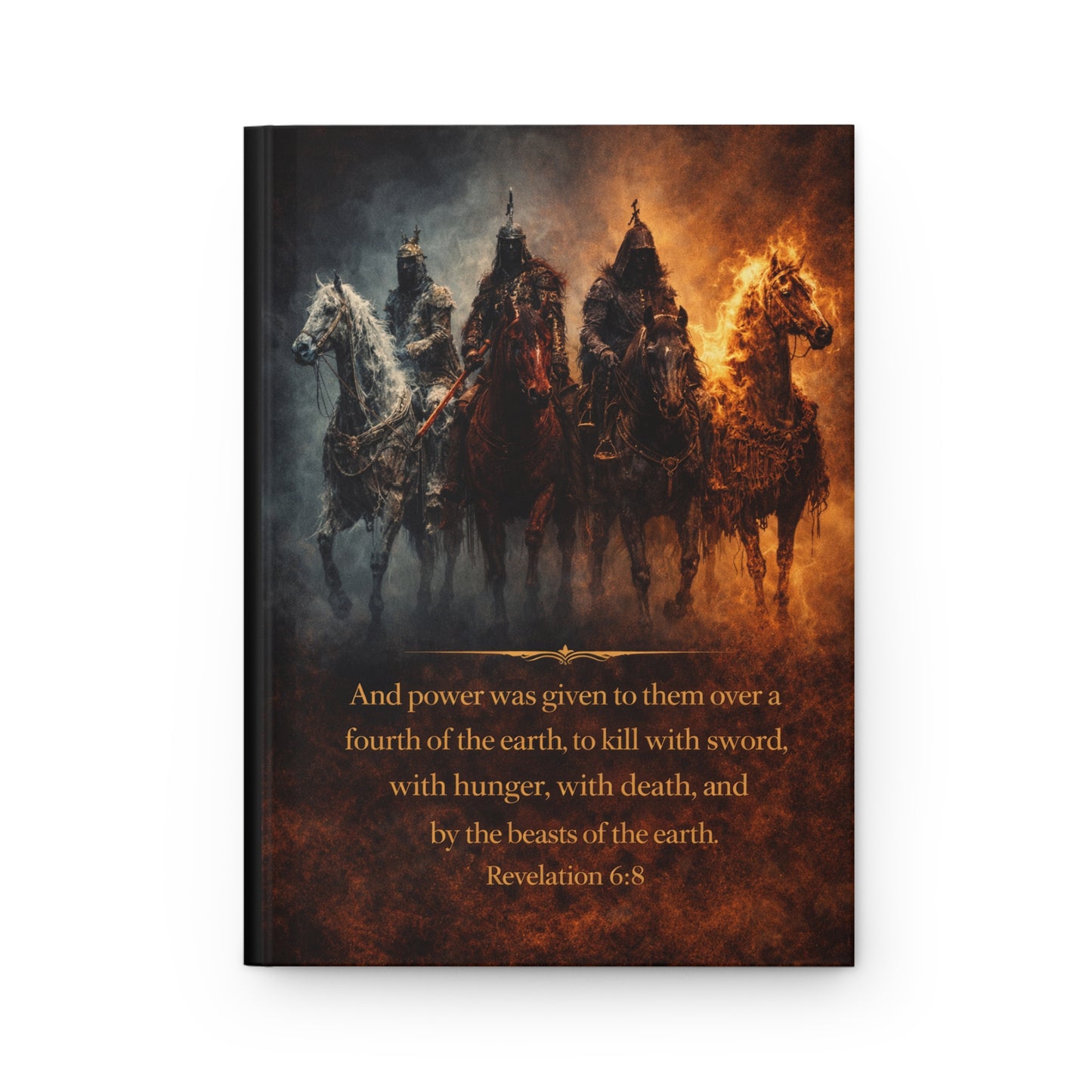 The Four Horsemen – Matte Hardcover Christian Journal