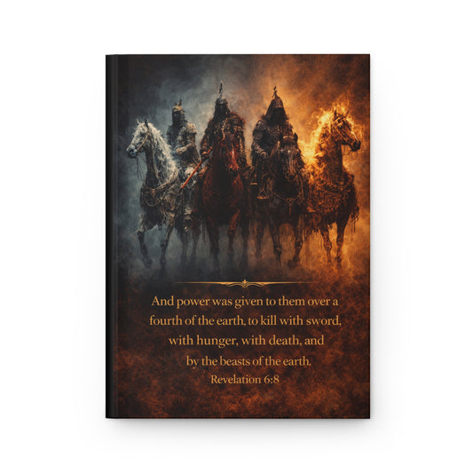 The Four Horsemen – Matte Hardcover Christian Journal