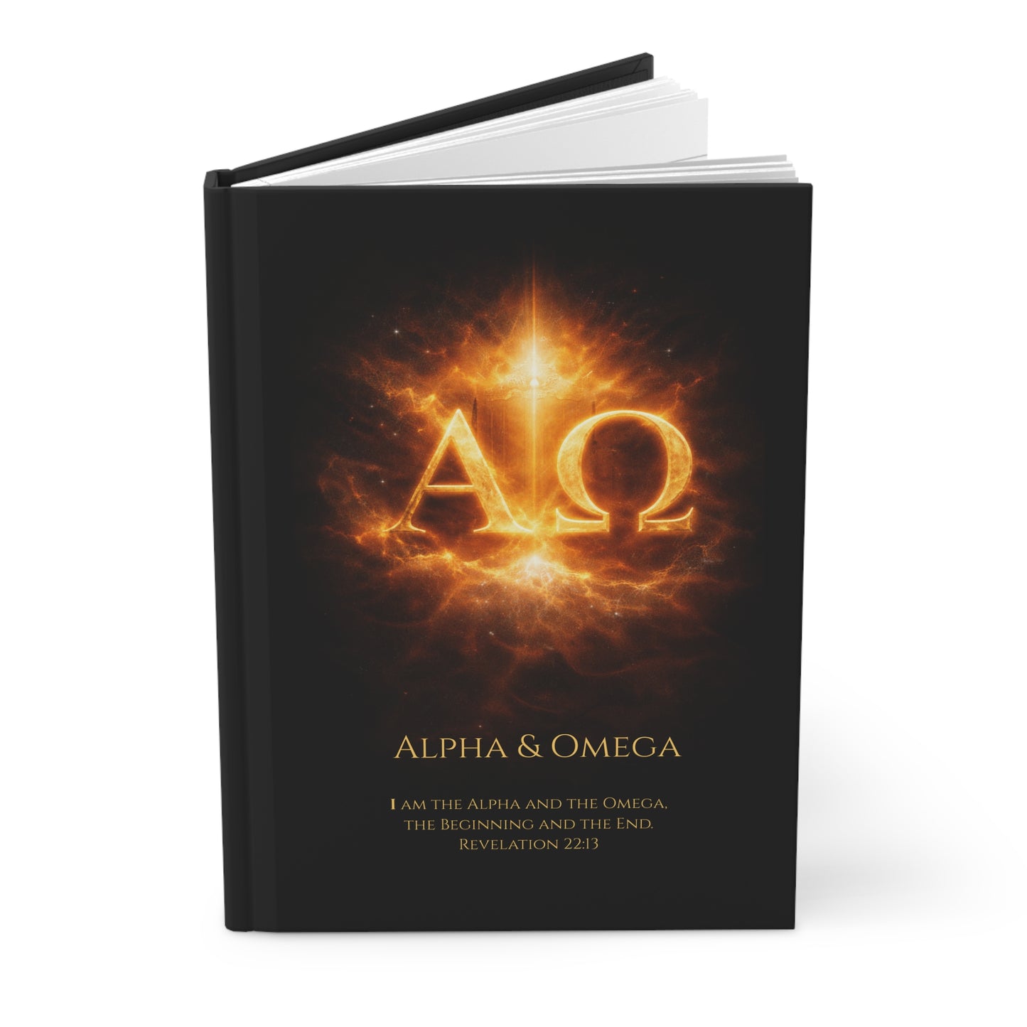The Alpha and Omega – Matte Hardcover Christian Journal