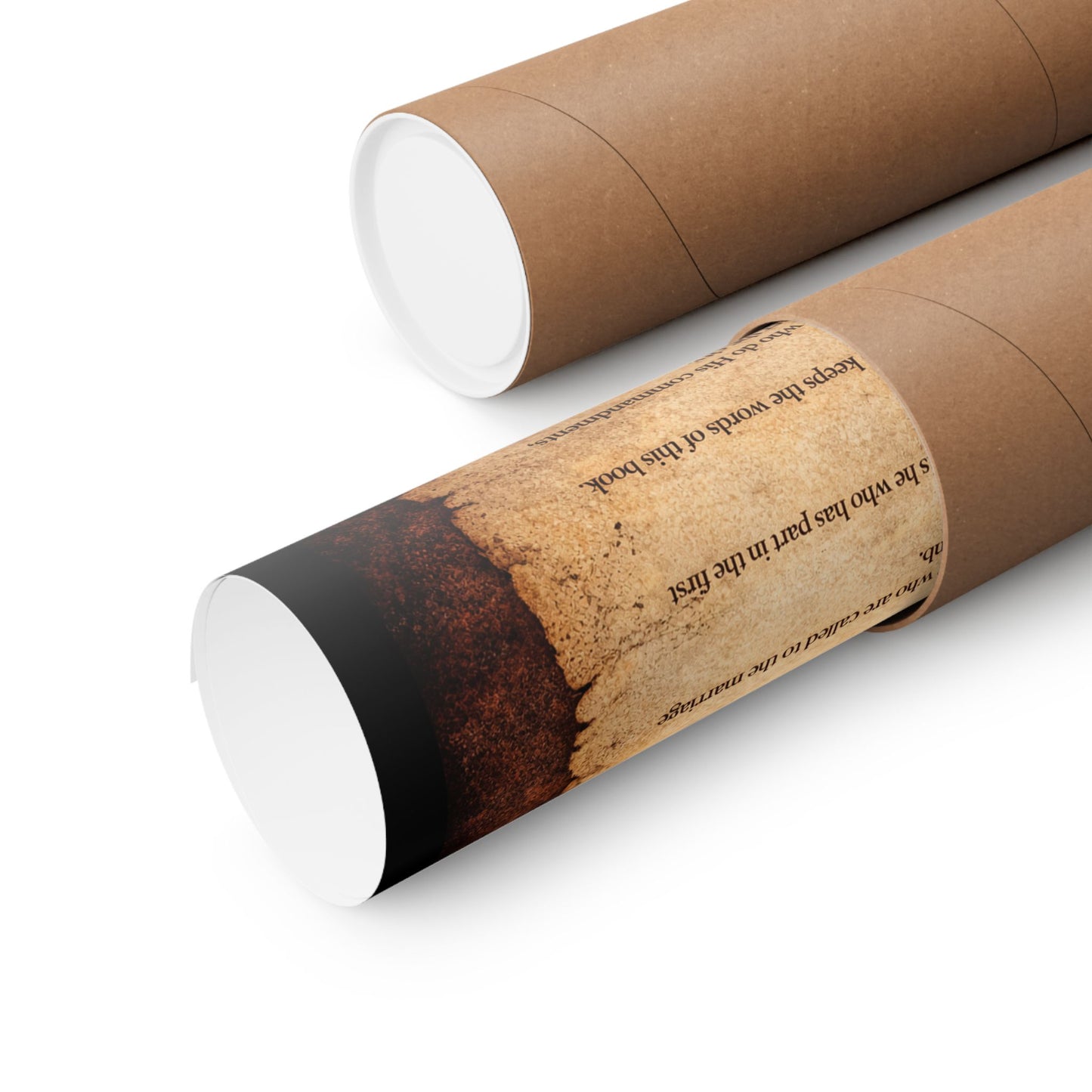 Seven Blessings of Revelation Scripture Art Print