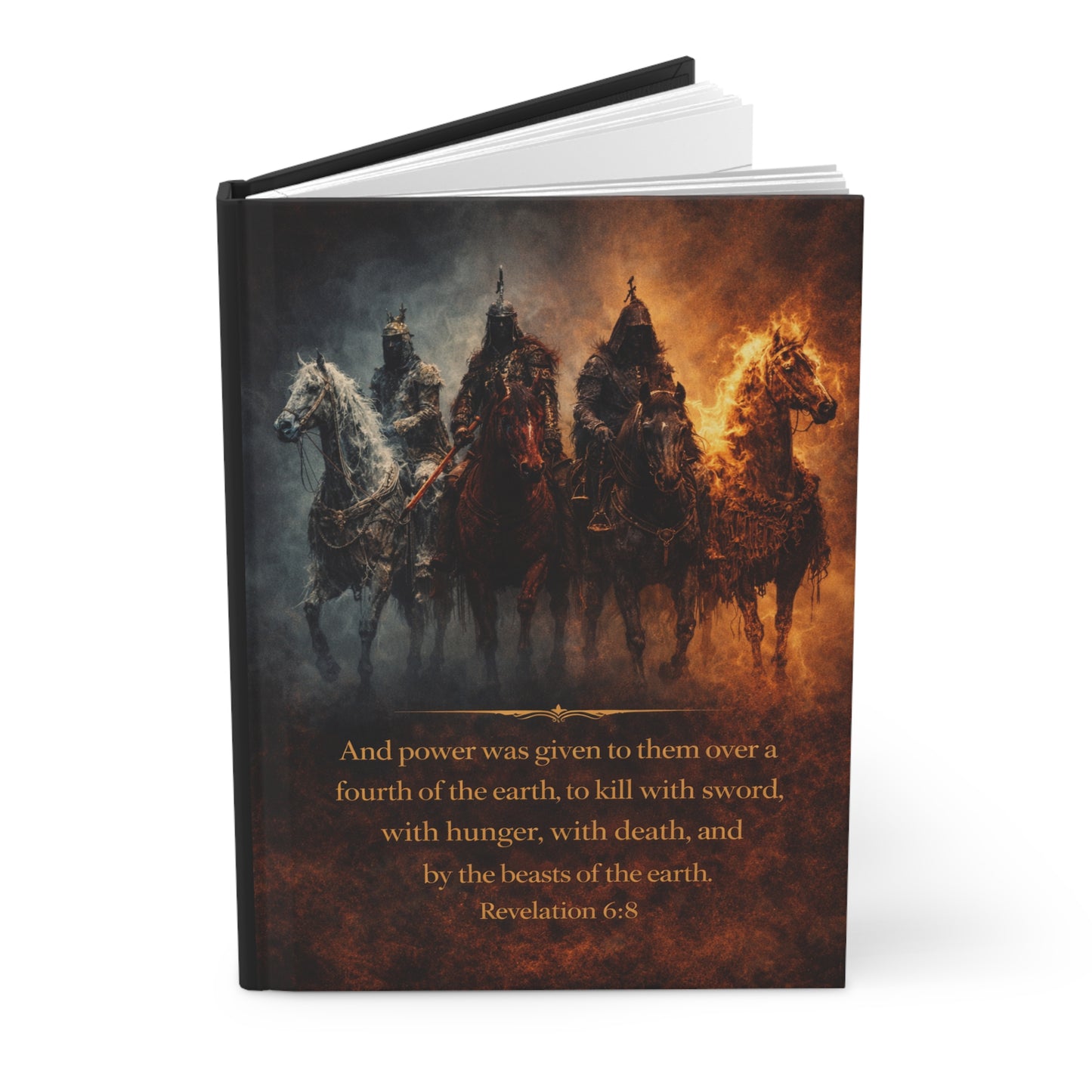 The Four Horsemen – Matte Hardcover Christian Journal