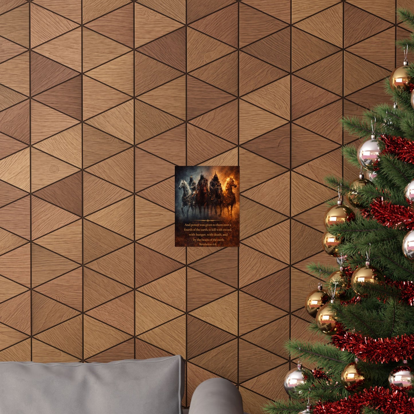 The Four Horsemen of the Apocalypse — Revelation 6 Scripture Art Print