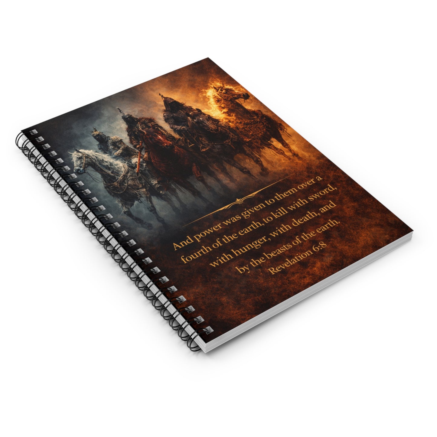 The Four Horsemen – Spiral Study Notebook