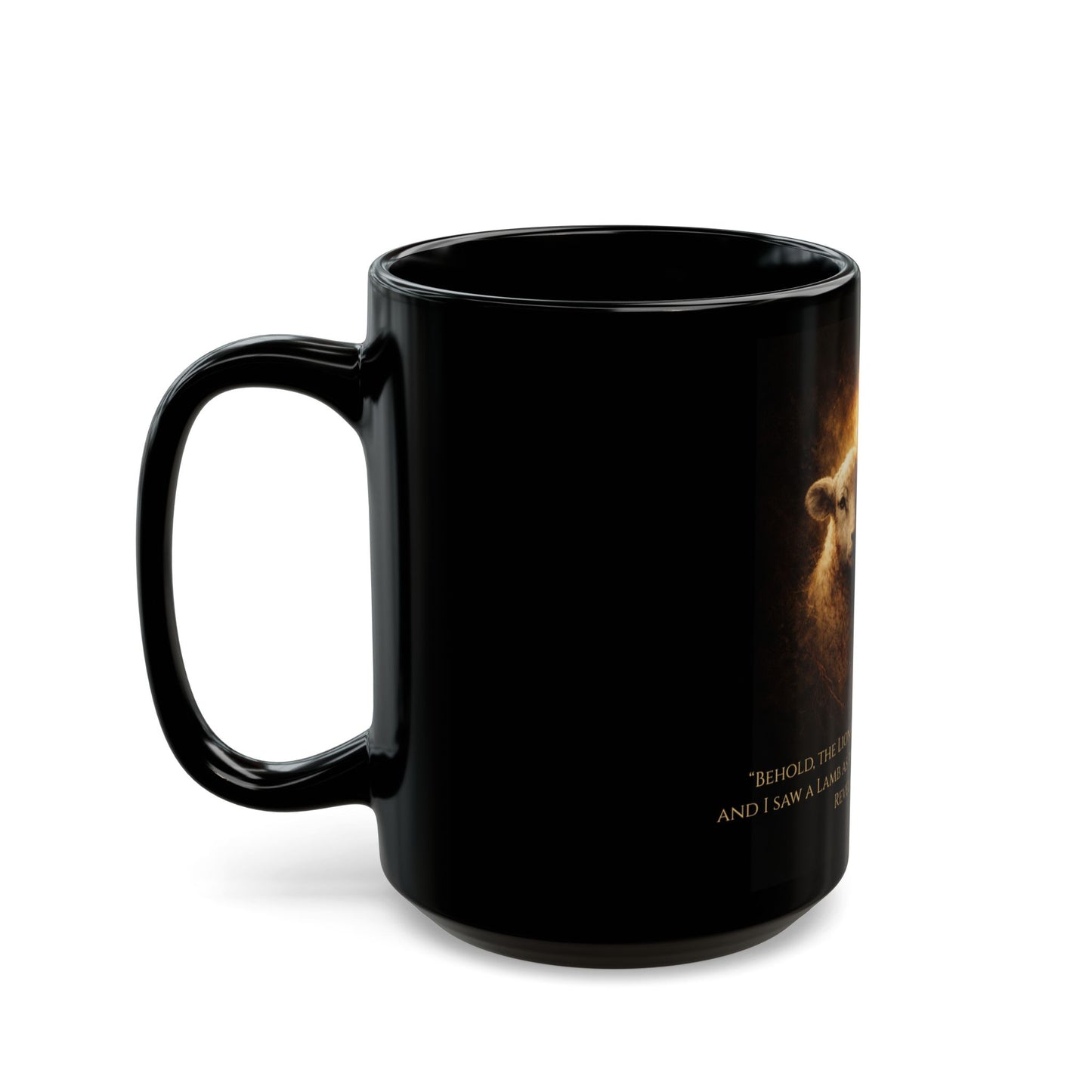 Lion and the Lamb Coffee Mug