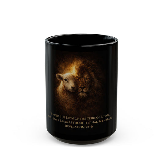 Lion and the Lamb Coffee Mug