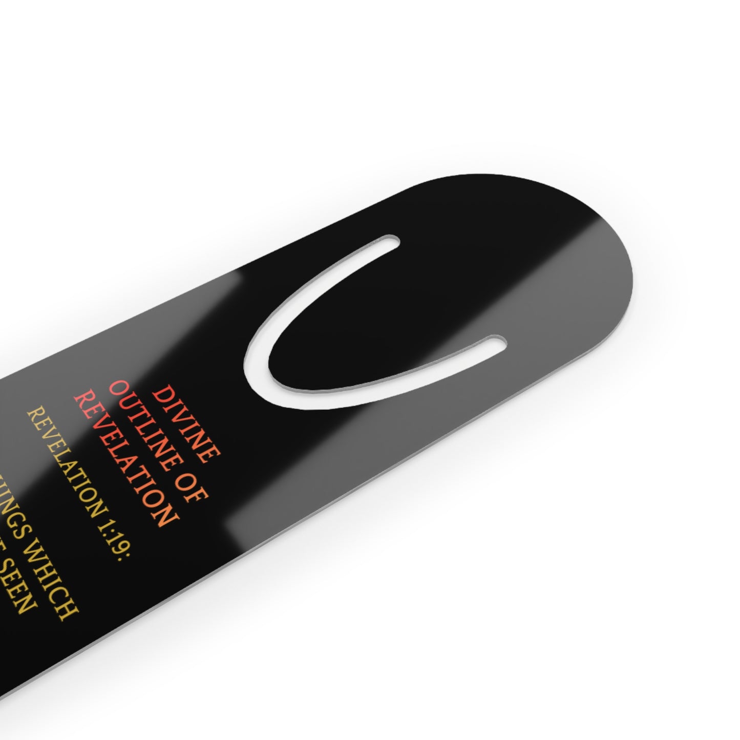 Divine Outline of Revelation Metal Bookmark